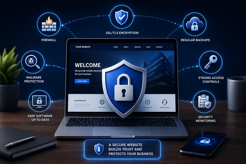 What is Web Security and How to Protect Your Business Website Webomatic