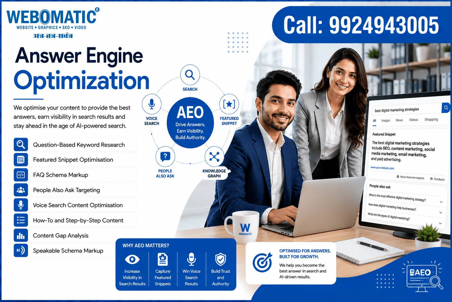 AEO - Answer Engine Optimization in Ahmedabad