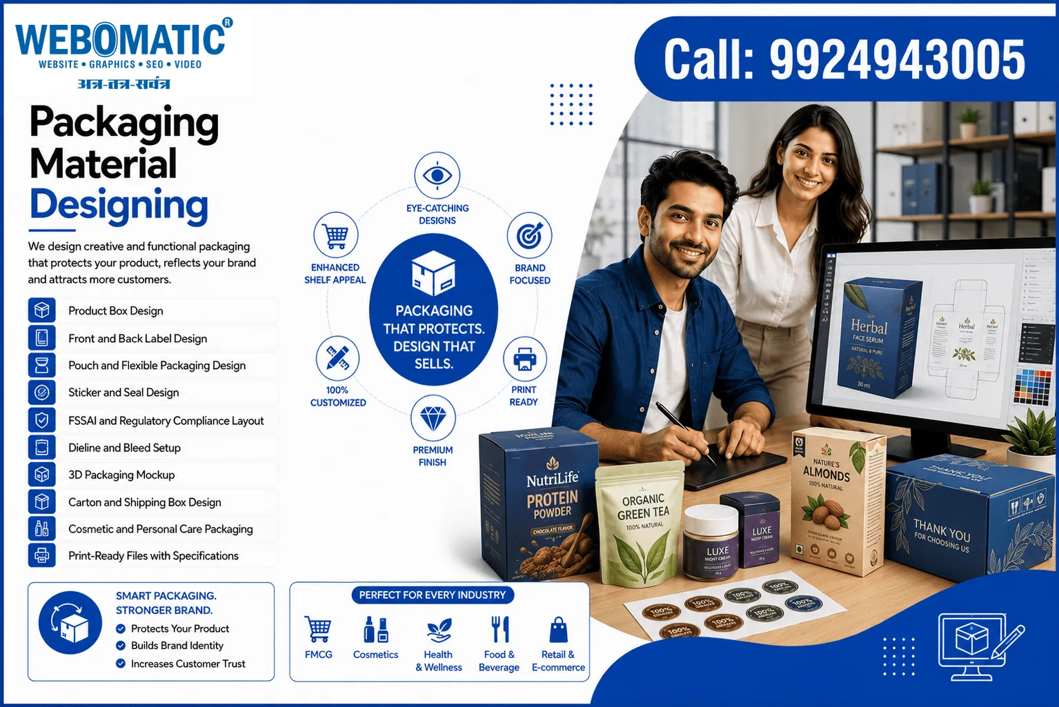 Packaging Material Designing in Ahmedabad